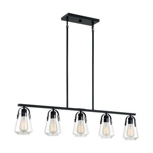 N607104 Skybridge Linear Pendant Pendant Light - Matte Black N607104 Skybridge Linear Pendant Pendant Light - Matte Black