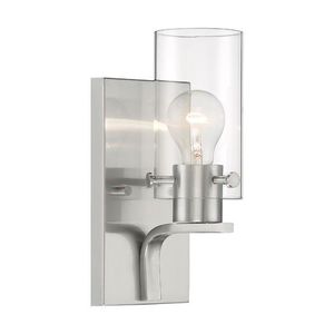 N607171 Sommerset 1 Bulb Wall Sconce - Brushed Nickel N607171 Sommerset 1 Bulb Wall Sconce - Brushed Nickel