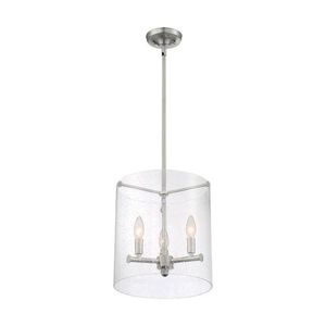 N607187 Bransel Entrance / Foyer Pendant Light - Brushed Nickel