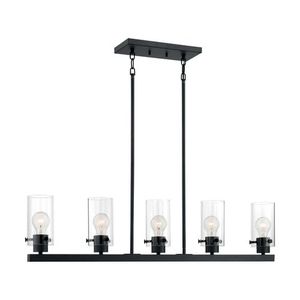 N607276 Sommerset Linear Pendant Pendant Light - Matte Black N607276 Sommerset Linear Pendant Pendant Light - Matte Black