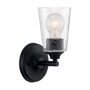 N607281 Bransel 1 Bulb Wall Sconce - Matte Black N607281 Bransel 1 Bulb Wall Sconce - Matte Black