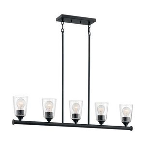 N607286 Bransel Linear Pendant Pendant Light - Matte Black N607286 Bransel Linear Pendant Pendant Light - Matte Black