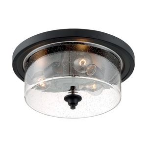 N607291 Bransel Flush Mount Ceiling Light - Matte Black N607291 Bransel Flush Mount Ceiling Light - Matte Black