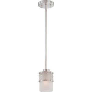 N604688 Fusion Mini-Pendant Pendant Light - Brushed Nickel