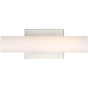 N621321 Bend 2 Bulb Bathroom Lighting - Brushed Nickel