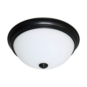 N621342 Dome Flush Mount Ceiling Light - Mahogany Bronze