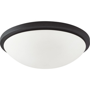 N621442 Glamour Flush Mount Ceiling Light - Black