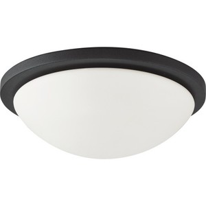 N621443 Glamour Flush Mount Ceiling Light - Black