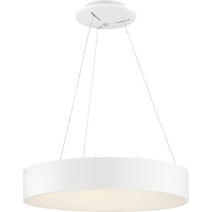 N621455 Orbit Drum Pendant Pendant Light - White