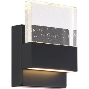 N621511 Ellusion 1 Bulb Wall Sconce - Matte Black
