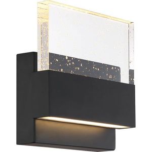 N621512 Ellusion 1 Bulb Wall Sconce - Matte Black