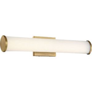 N621592 Lena 1 Bulb Wall Sconce - Brushed Brass