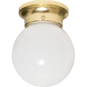 NUV77109 Flush Mount Ceiling Light - Polished Brass NUV77109 Flush Mount Ceiling Light - Polished Brass