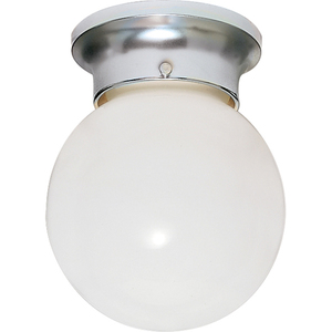 N77111 Flush Mount Ceiling Light - Polished Chrome