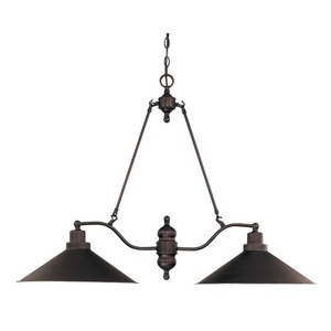 N601703 Bridgeview Linear Pendant Pendant Light - Mission Dust Bronze