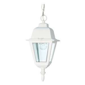 N60487 Briton Hanging Hanging Lantern - White