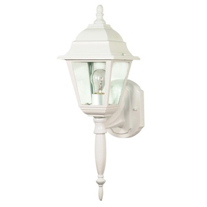 N60540 Briton Entrance Outdoor Wall Light - White