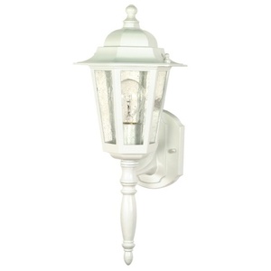 N60985 Cornerstone Entrance Outdoor Wall Light - White