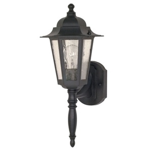 N60987 Cornerstone Entrance Outdoor Wall Light - Textured Black