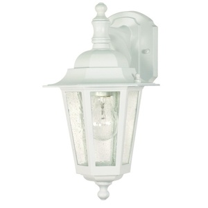 N60988 Cornerstone Entrance Outdoor Wall Light - White