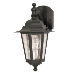 N60990 Cornerstone Entrance Outdoor Wall Light - Textured Black