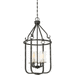 Nuvo Lighting N606127 Iron Black / Brushed Nickel Accents Entrance / Foyer Pendant