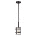 Nuvo Lighting N606432 Textured Black Mini Pendant