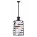 Nuvo Lighting N606433 Textured Black Down Light Pendant