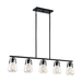 Nuvo Lighting N607104 Matte Black Linear Pendant