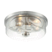 Nuvo Lighting N607169 Brushed Nickel Flush Mount Ceiling Light