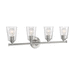 Nuvo Lighting N607184 Brushed Nickel 4 or more Bulb Bathroom Light