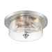 Nuvo Lighting N607191 Brushed Nickel Flush Mount Ceiling Light