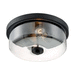 Nuvo Lighting N607268 Matte Black Flush Mount Ceiling Light