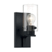 Nuvo Lighting N607271 Matte Black 1 Bulb Wall Sconce