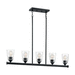 Nuvo Lighting N607286 Matte Black Linear Pendant
