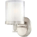 Nuvo Lighting N604641 Brushed Nickel 1 Bulb Wall Sconce