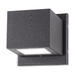Nuvo Lighting N621235R1 Black 1 Bulb Wall Sconce