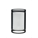 Nuvo Lighting N621414 Black 1 Bulb Wall Sconce