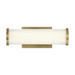 Nuvo Lighting N621591 Brushed Brass 1 Bulb Wall Sconce