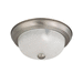 Nuvo Lighting N603261 Brushed Nickel / Frosted Flush Mount Ceiling Light