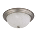 Nuvo Lighting N603263 Brushed Nickel / Frosted Flush Mount Ceiling Light
