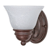 Nuvo Lighting N60344 Old Bronze / Alabaster 1 Bulb Wall Sconce