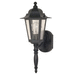 Nuvo Lighting N60987 Textured Black Outdoor Entrance Wall Light