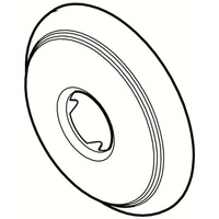  Avalon Flanges / Trim Ring Bathroom Accessory - Brushed Nickel