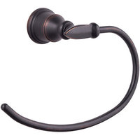  Avalon Towel Ring Bathroom Accessory - Tuscan Bronze