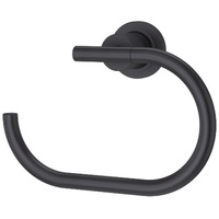  Contempra Towel Ring Bathroom Accessory - Matte Black