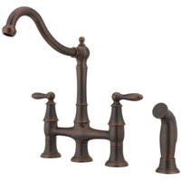  Courant Two-Handle Kitchen Faucet - Rustic Bronze