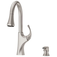  Miri Pull-Out Spray Kitchen Faucet - Stainless Steel