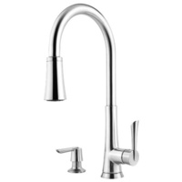  Mystique Pull-Out Spray Kitchen Faucet - Polished Chrome