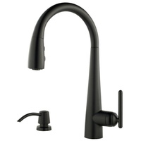  Lita Pull-Out Spray Kitchen Faucet - Matte Black
